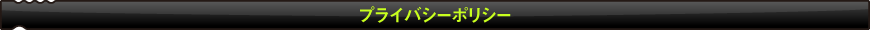 プライバシーポリシー
