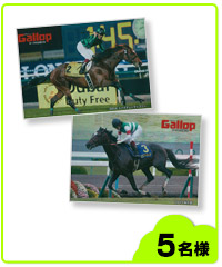 福永祐一直筆サイン入りジャスタウェイ＆エピファネイア クリアファイル