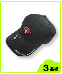 四位洋文直筆サイン入り　オリジナルキャップ
